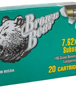 Brown Bear 7.62x39 Subsonic Ammunition